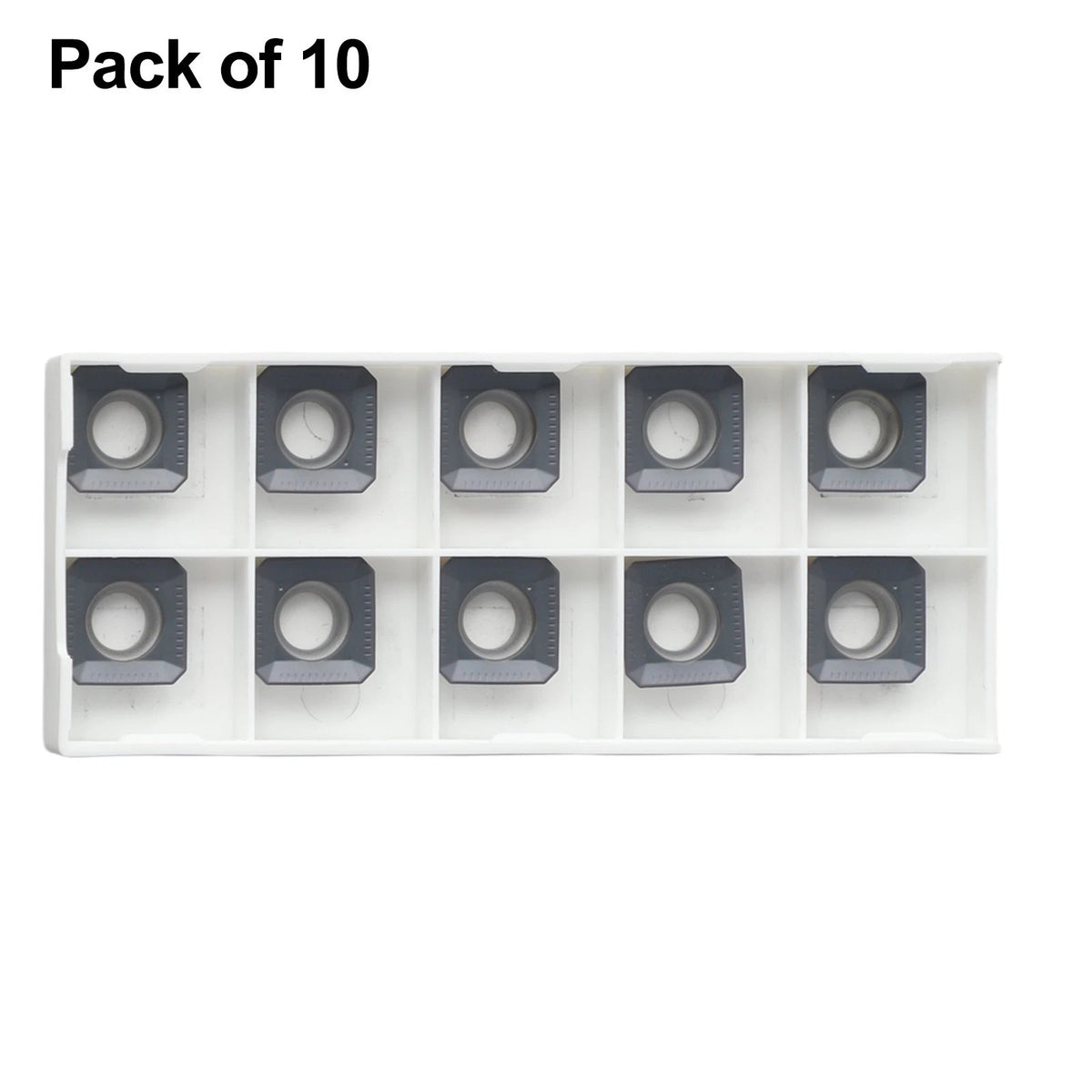 10pcs Carbide Inserts for Steel SEKT1204 AFTN LT130