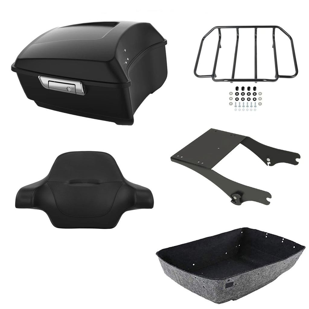 Trunk Luggage Backrest Mount Rack for Harley Electra Glide (1997–2008)
