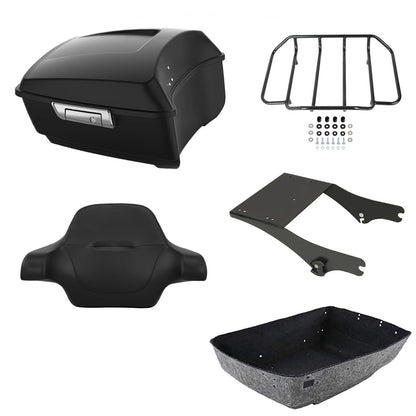 Trunk Luggage Backrest Mount Rack for Harley Electra Glide (1997–2008)