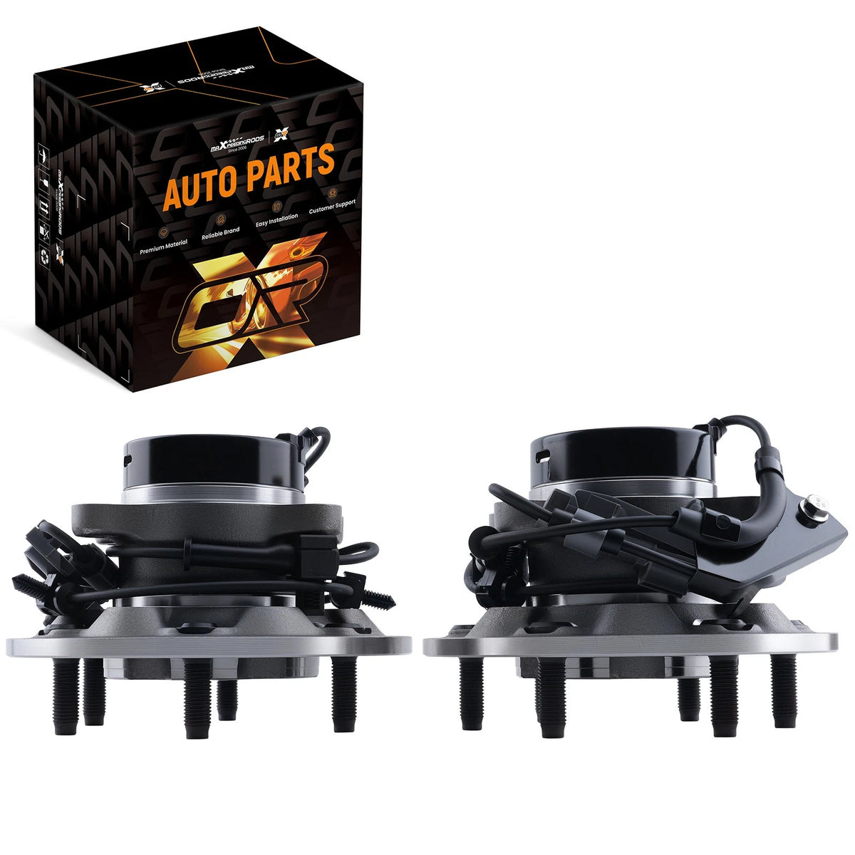 Pair Front Wheel Hub Bearings for Colorado 4WD (2004–2008) WA515110