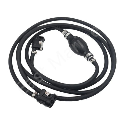 5/16" Fuel Hose Line Assembly with Primer Bulb for Marine Outboard Motors