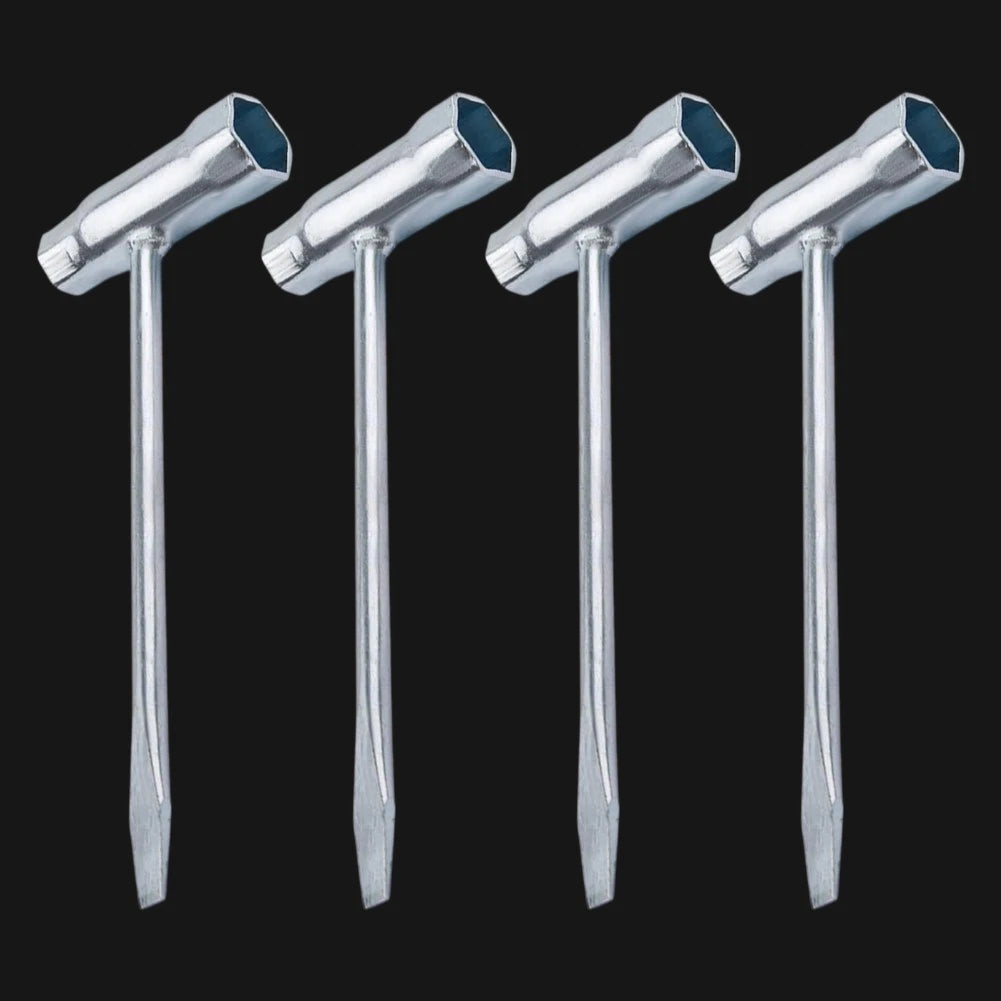 4 Piece T Shape Wrench Set 13mm X 19mm for Maintenance Tasks
