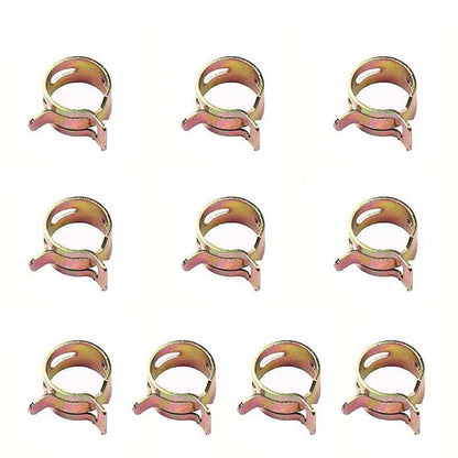 10X Oil Spring Clips for Water Hose Pipe Clamp Line Engines
