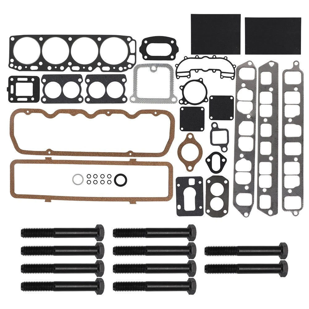 Engine Head Gaskets & Bolts Kit for Mercury Marine Chevy 3.0L (181CID)