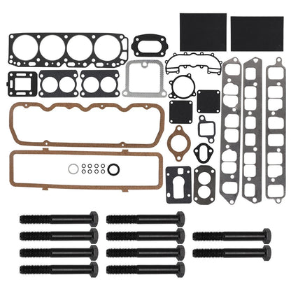 Engine Head Gaskets & Bolts Kit for Mercury Marine Chevy 3.0L (181CID)