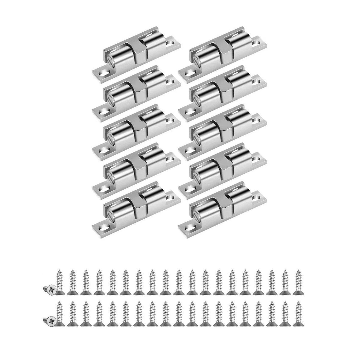 10PCS Adjustable Tension Latch for Closet & Cabinet