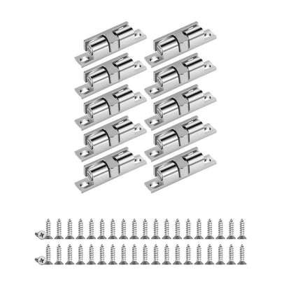 10PCS Adjustable Tension Latch for Closet & Cabinet