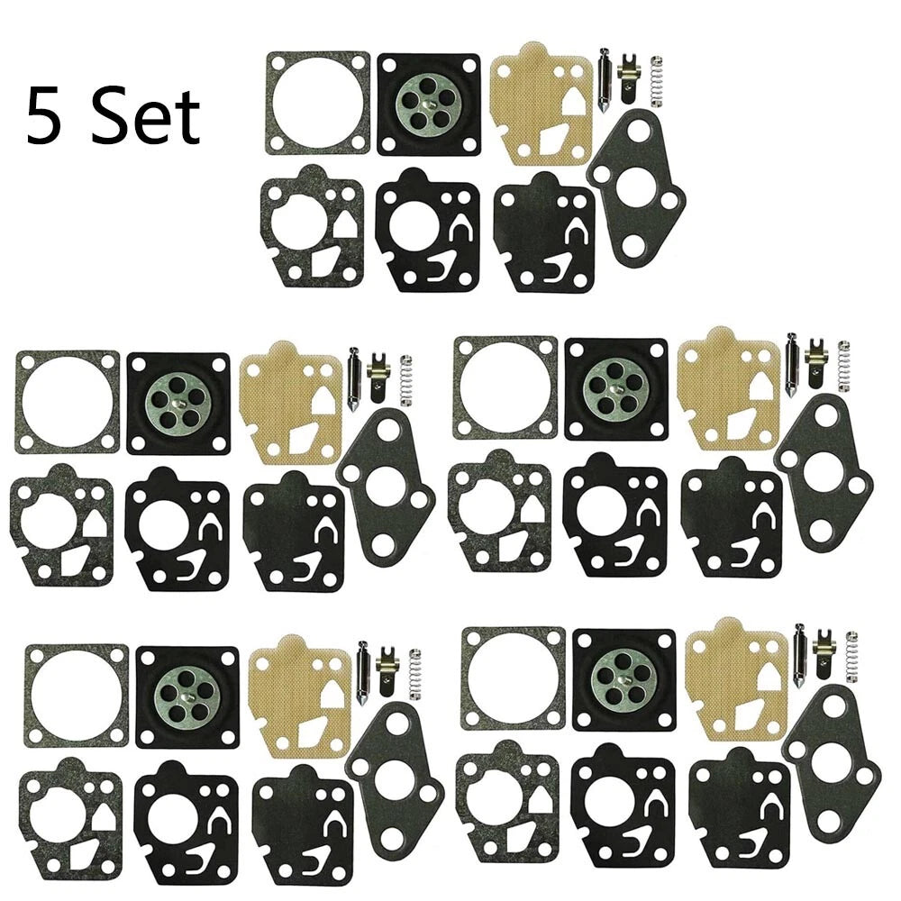 Set of 5 Carburetor Repair Kits for Homelite A98064-11 Shindaiwa C35 C270