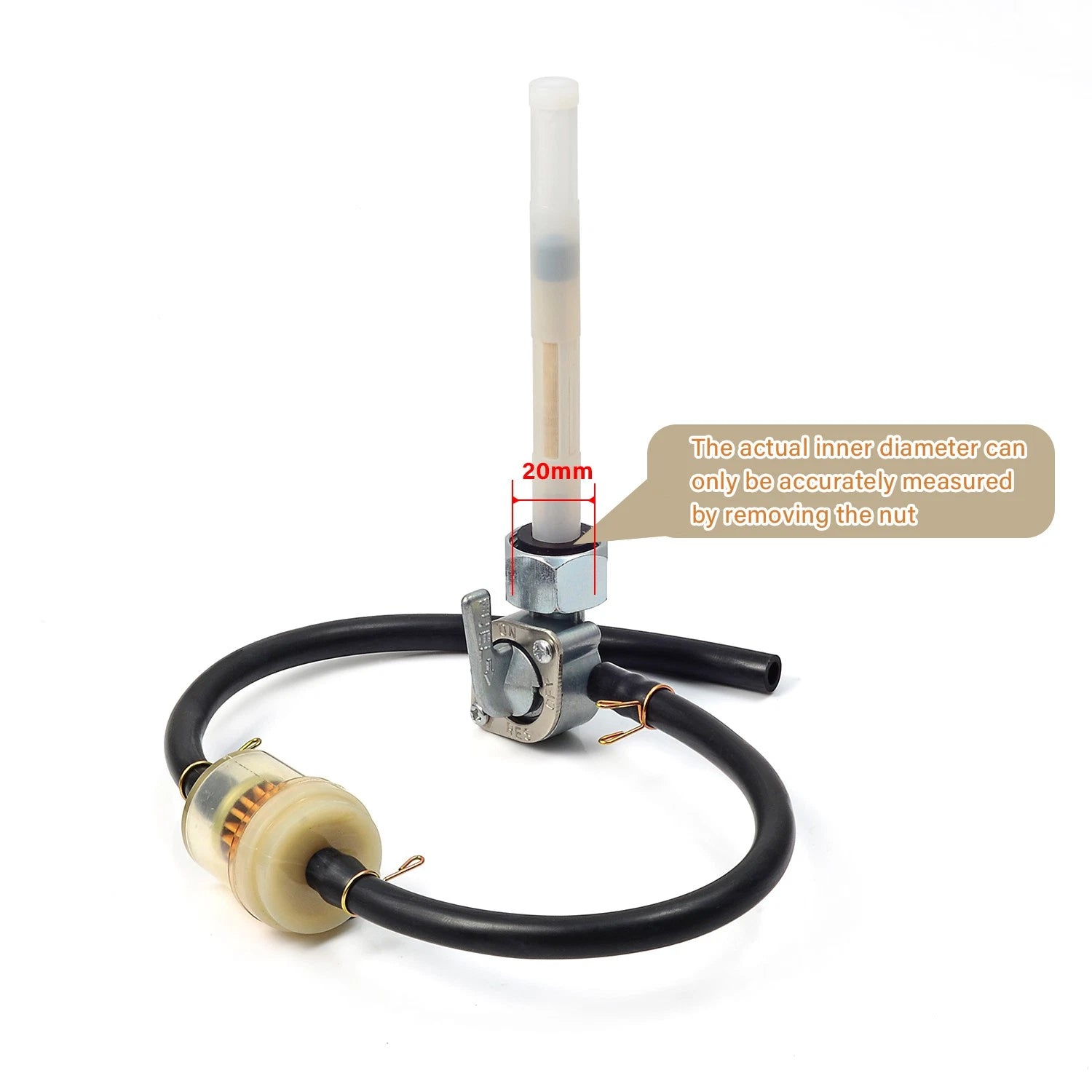 Fuel Petcock Valve & Oil Filter 20mm for Honda CB900F (1982) 16950-MA4-771