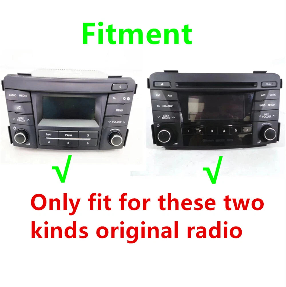 Carplay Stereo Radio GPS Head Unit 4+32GB for Hyundai i40 (2010–2021)