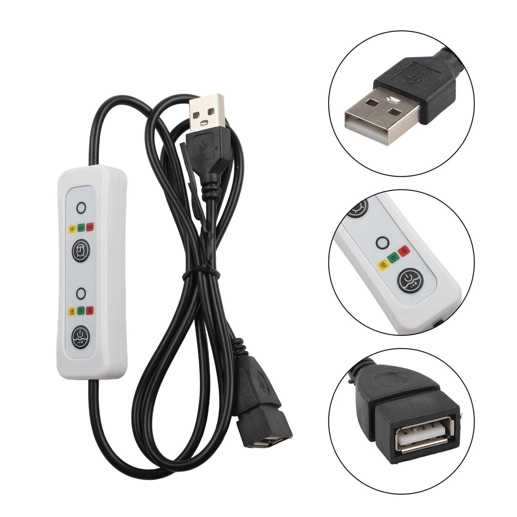 USB Timer Switch Extension Cable for Universal Use (60cm)