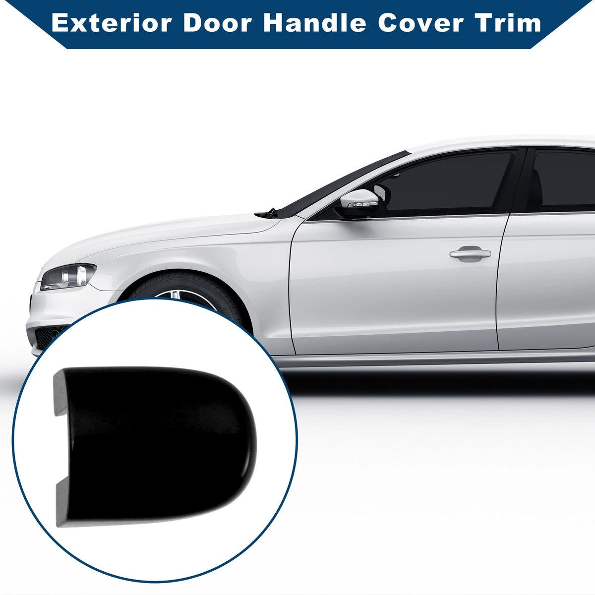 Exterior Door Handle Cover Trim Replacement for VW Golf 1999–2006 Audi TT 98–06