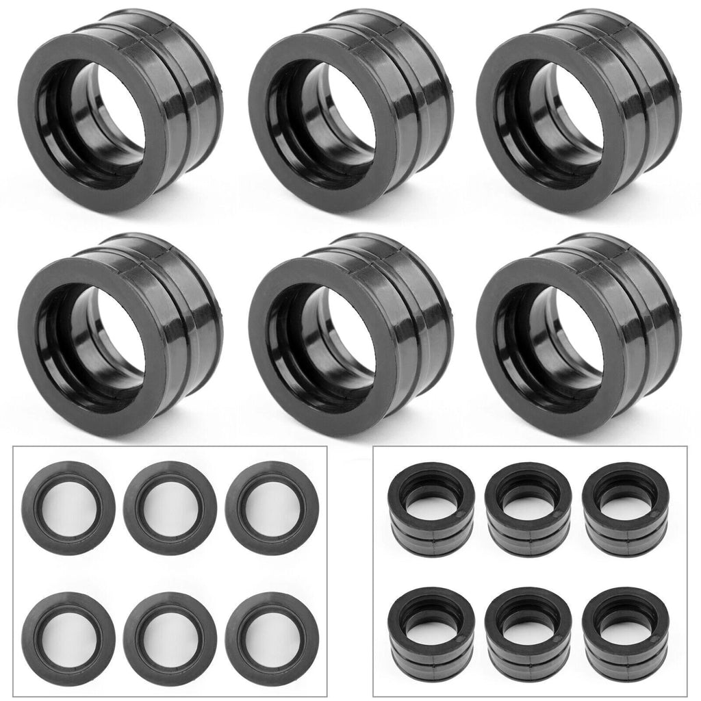 Carb Inlet Intake Rubbers 6 Pack for Honda CBX1000 Type CB1 (1979–1980)
