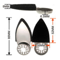 Sanding Disc Pad for Oscillating Tool (38x86mm)