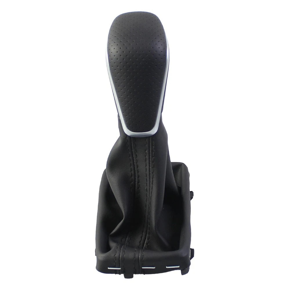 Gear Shift Knob Assembly Black Leather for Audi A6 A7 (2016–2018)