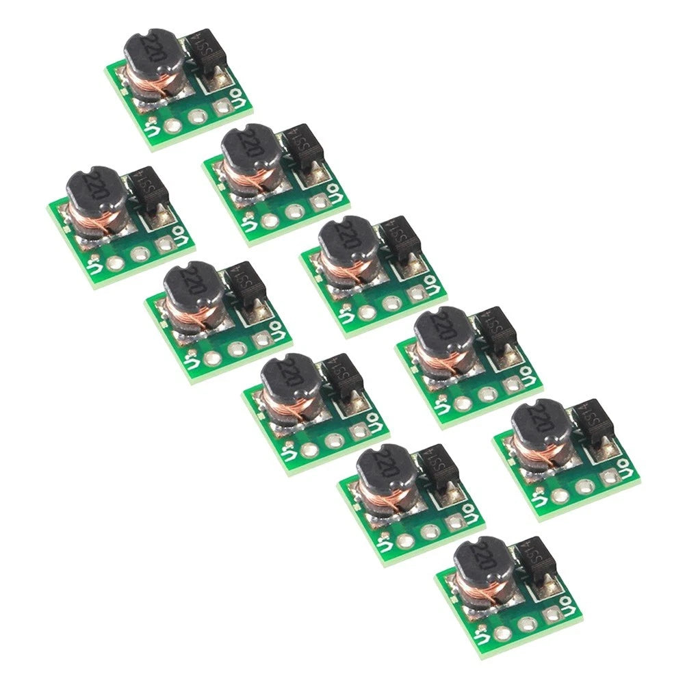 10pcs DC DC Boost Converter Module 5V 3.3V Output 150KHz