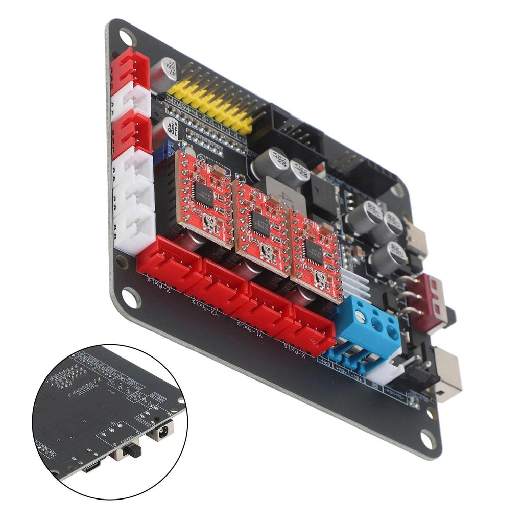 CNC Controller Board with A4988 Stepper Motor Driver for Superior Performance