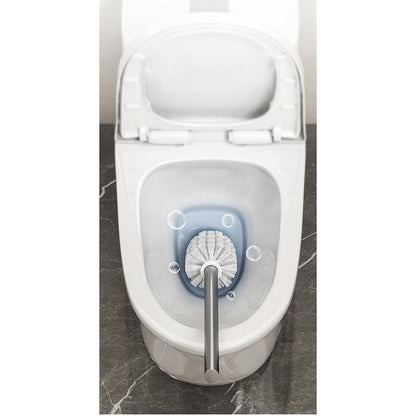 Wall Mounted Toilet Brush Holder for Bathroom Space Saving