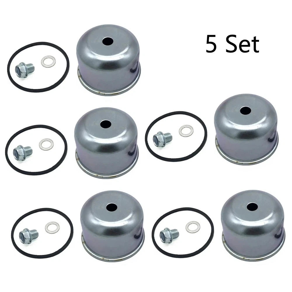 Set of 5 Carburetor Float Bowl Parts for B&S 495933 494378 693614