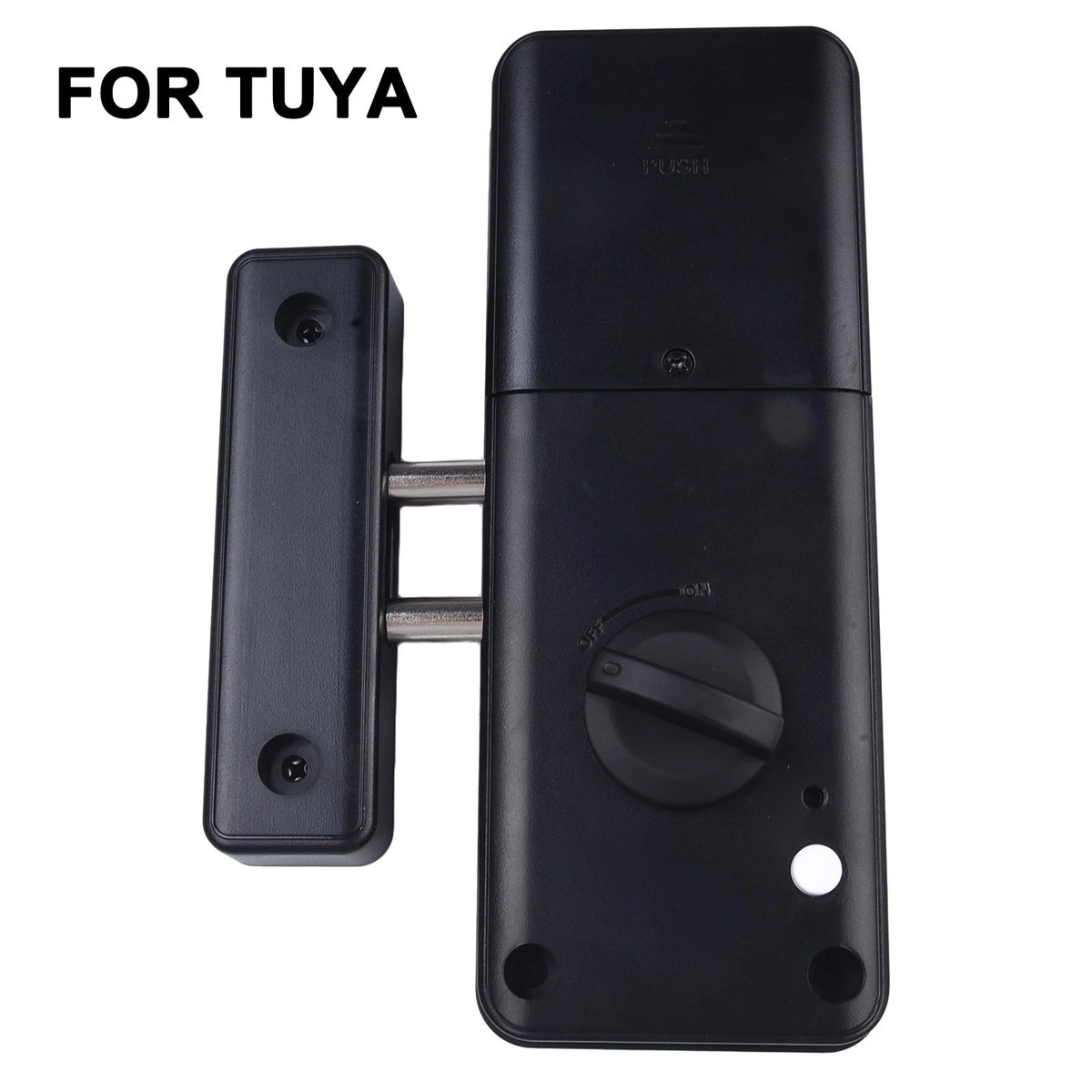 Smart Lock for Wooden Doors with Tuya App and Card Unlocking Features