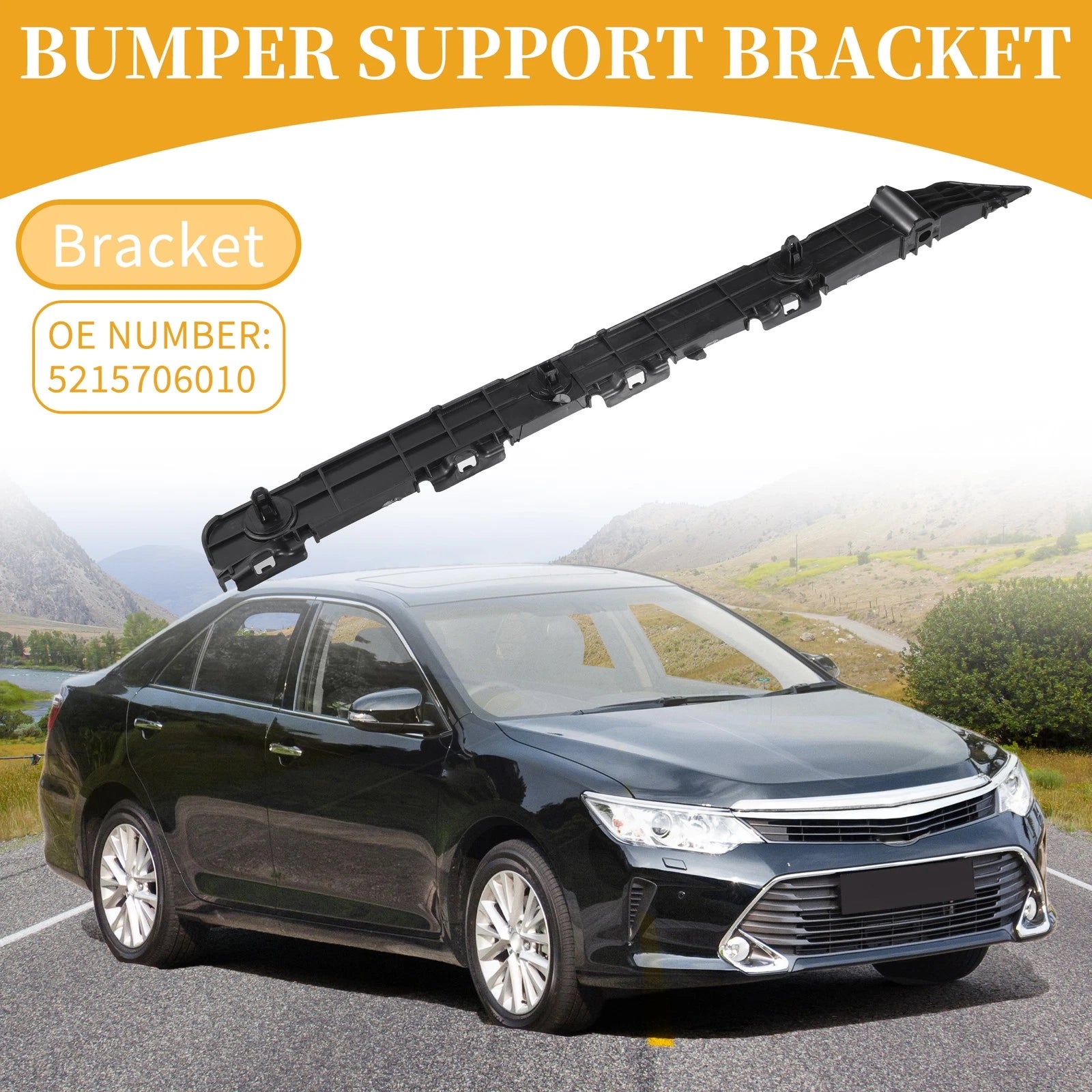 RH Side Front Bumper Support Bracket for Toyota Camry (2007–2011)