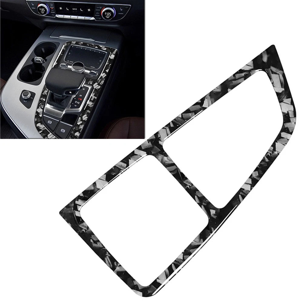 Center Console Gear Shift Box Panel Cover Trim for Audi Q7 SQ7 (2016–2019)