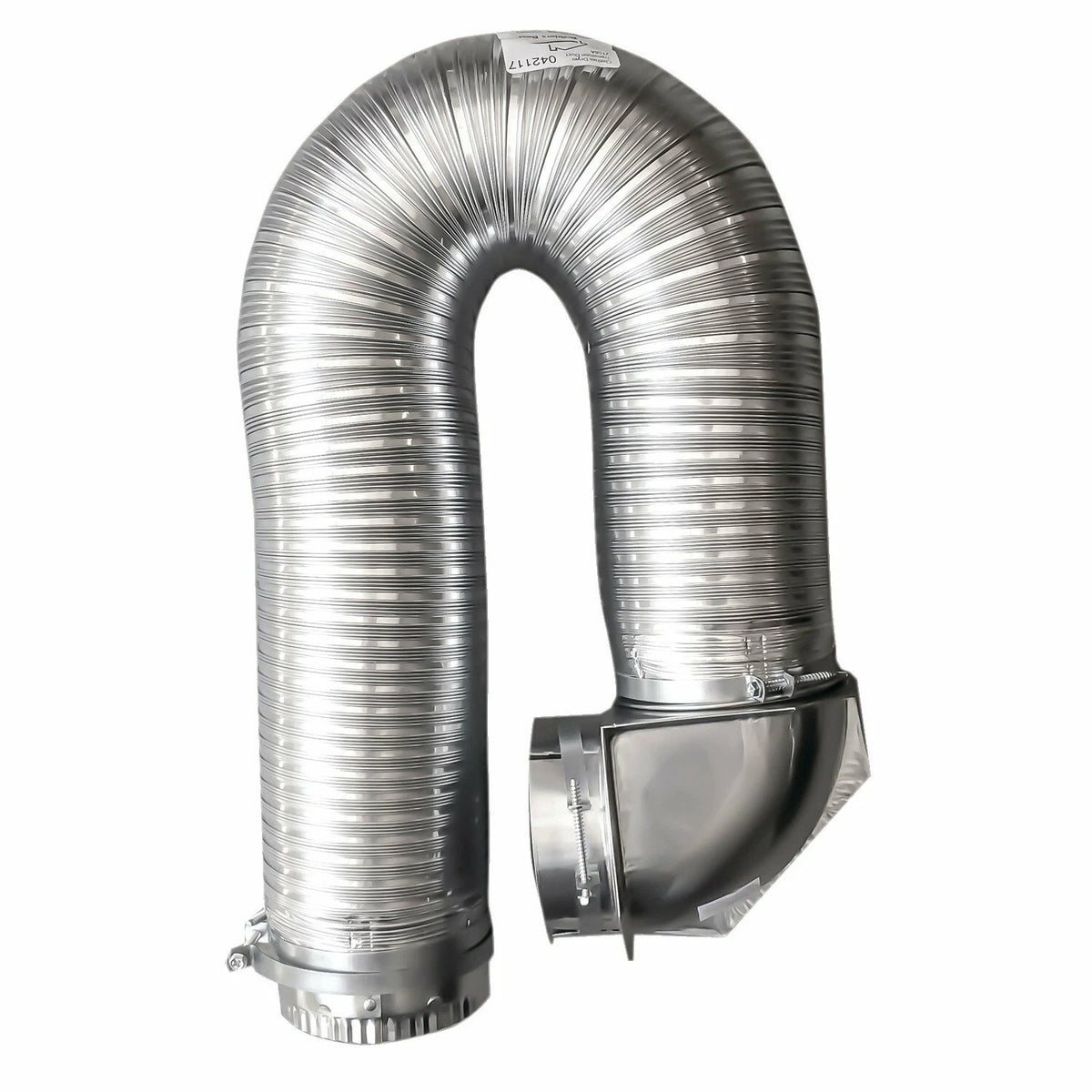 4" x 8ft UL Transition-Duct Single-Elbow Kit for Builder's Best (111718)