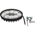 5-Inch Oval LED Work Lamp Flood Beam for Universal Applications