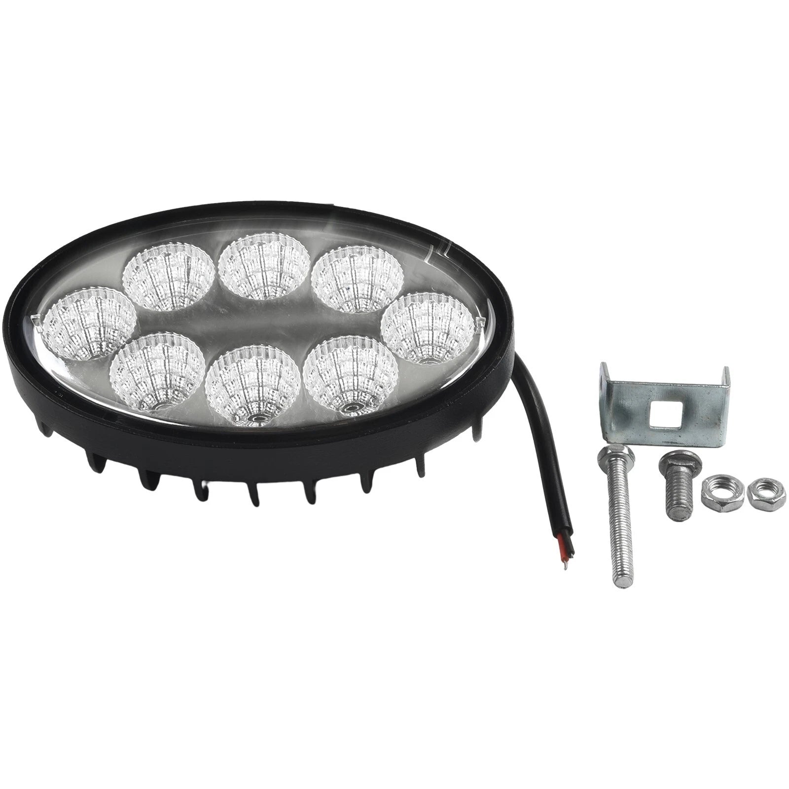 5-Inch Oval LED Work Lamp Flood Beam for Universal Applications