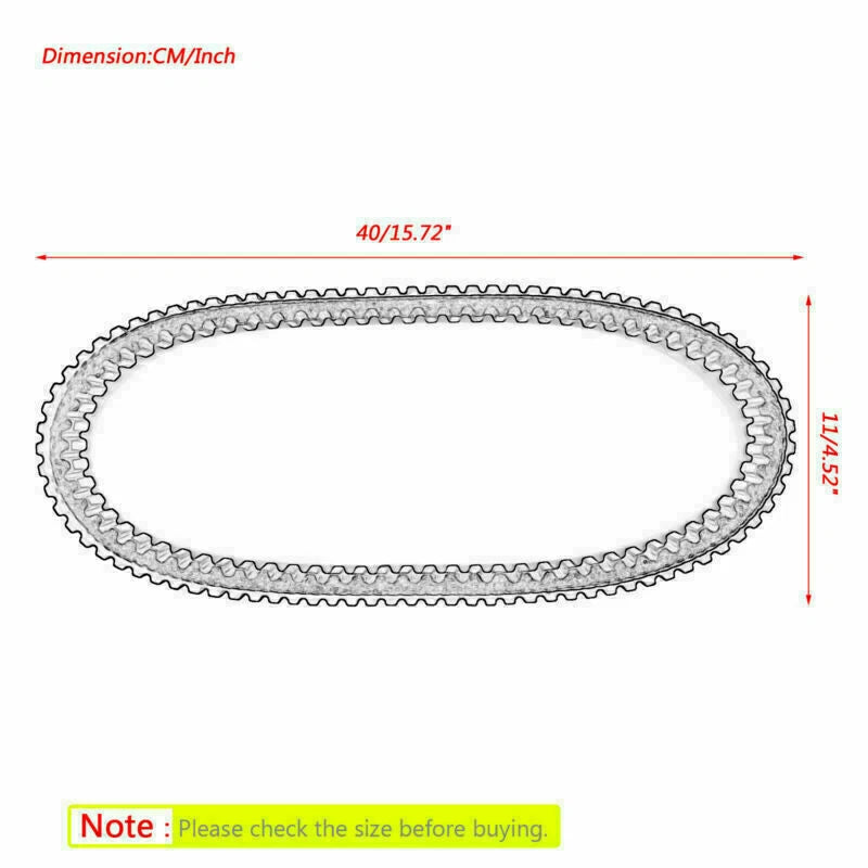 Drive Belt for Honda FES 125 150 Pantheon (1998–2002) 23100-KFF-901 T9