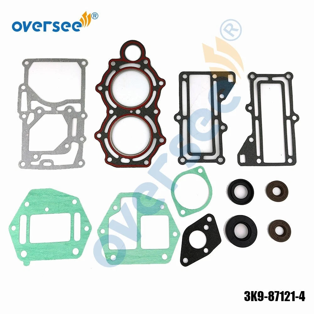Powerhead Gasket Set 3K9-87121-4, 3B2-87121 for Tohatsu 6-9.8HP (2T)