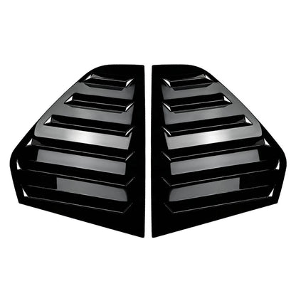 2X Rear Window Side Vent Shutter Louver Cover Trim for VW Golf 8 (2020–2022)