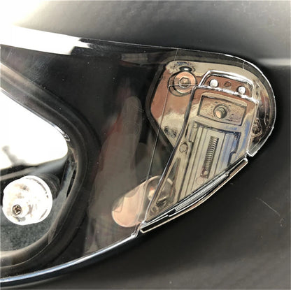 Pair Helmet Visor Kit Base Plate & Screw & Spring for AGV Pista GP R GP RR