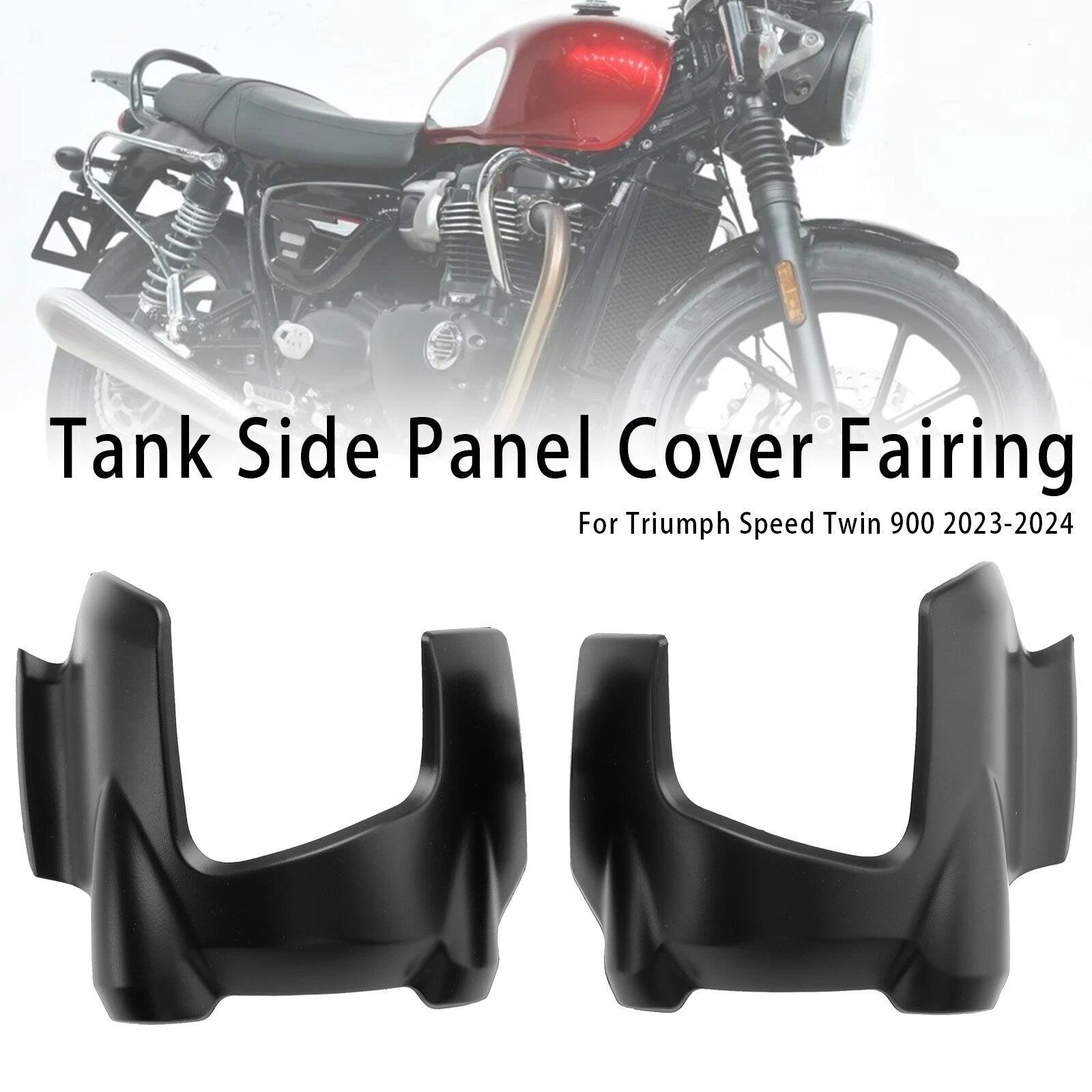 Tank Side Cover Panel for Triumph Speed Twin 900 (2023–2024) Matte Black T9