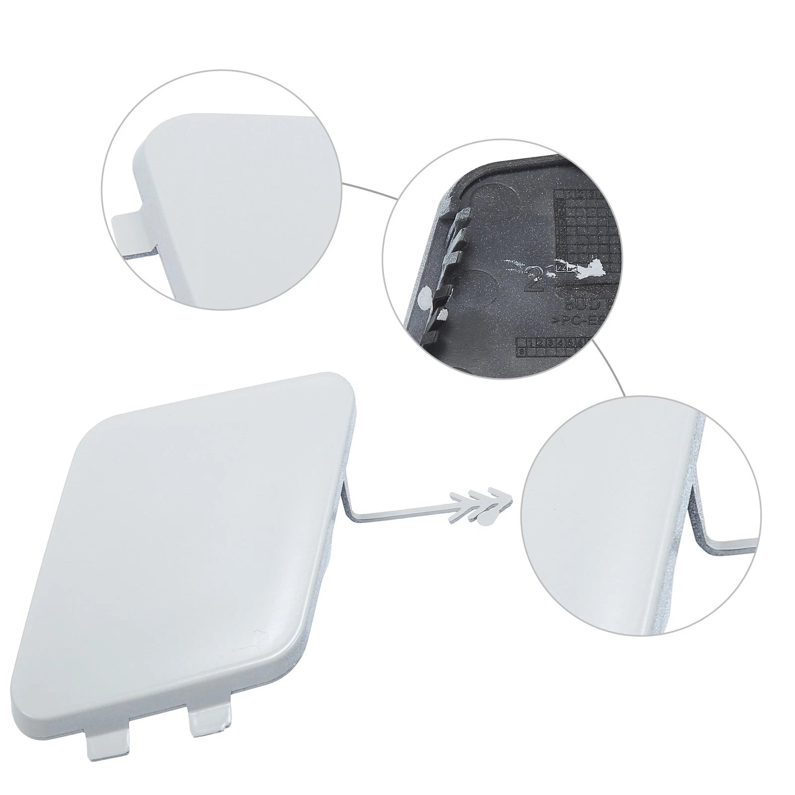 Front Tow Hook Cover Replacement for Audi Q3 (2015–2024)