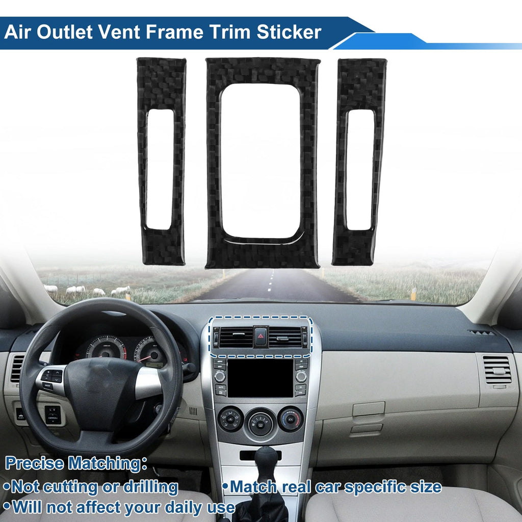 Air Conditioner Outlet Vent Trim Cover Frame for Toyota Corolla (2009–2013)