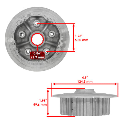 Center Clutch Inner Hub Replacement for Honda TRX400X (2008–2014)