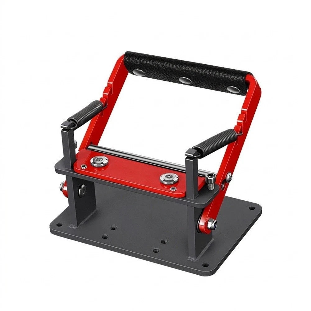 Leather thinning machine for accurate thickness control