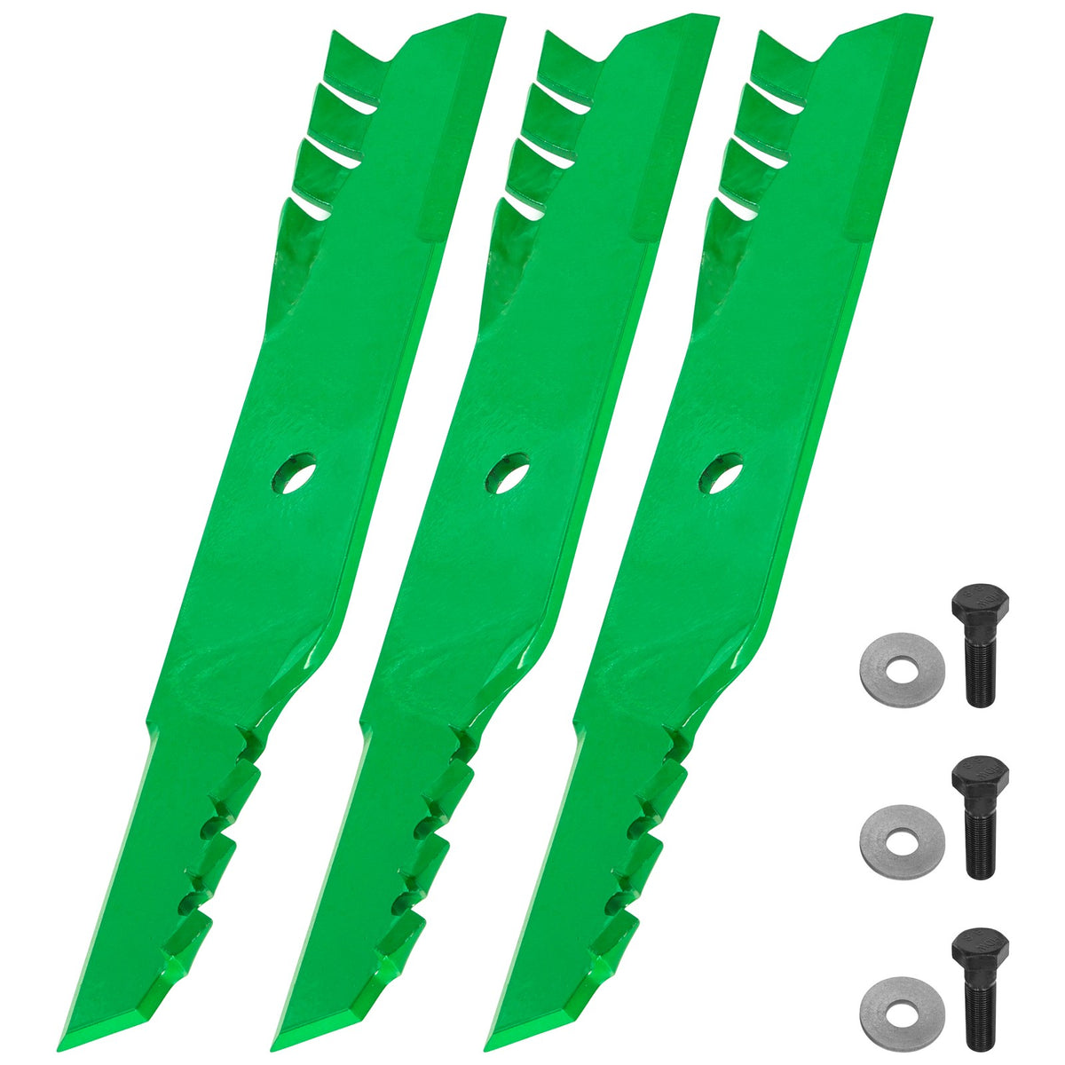 Deck Blade with Bolts Replacement for Toro Z400 Z450 Z453 (2011–2018)