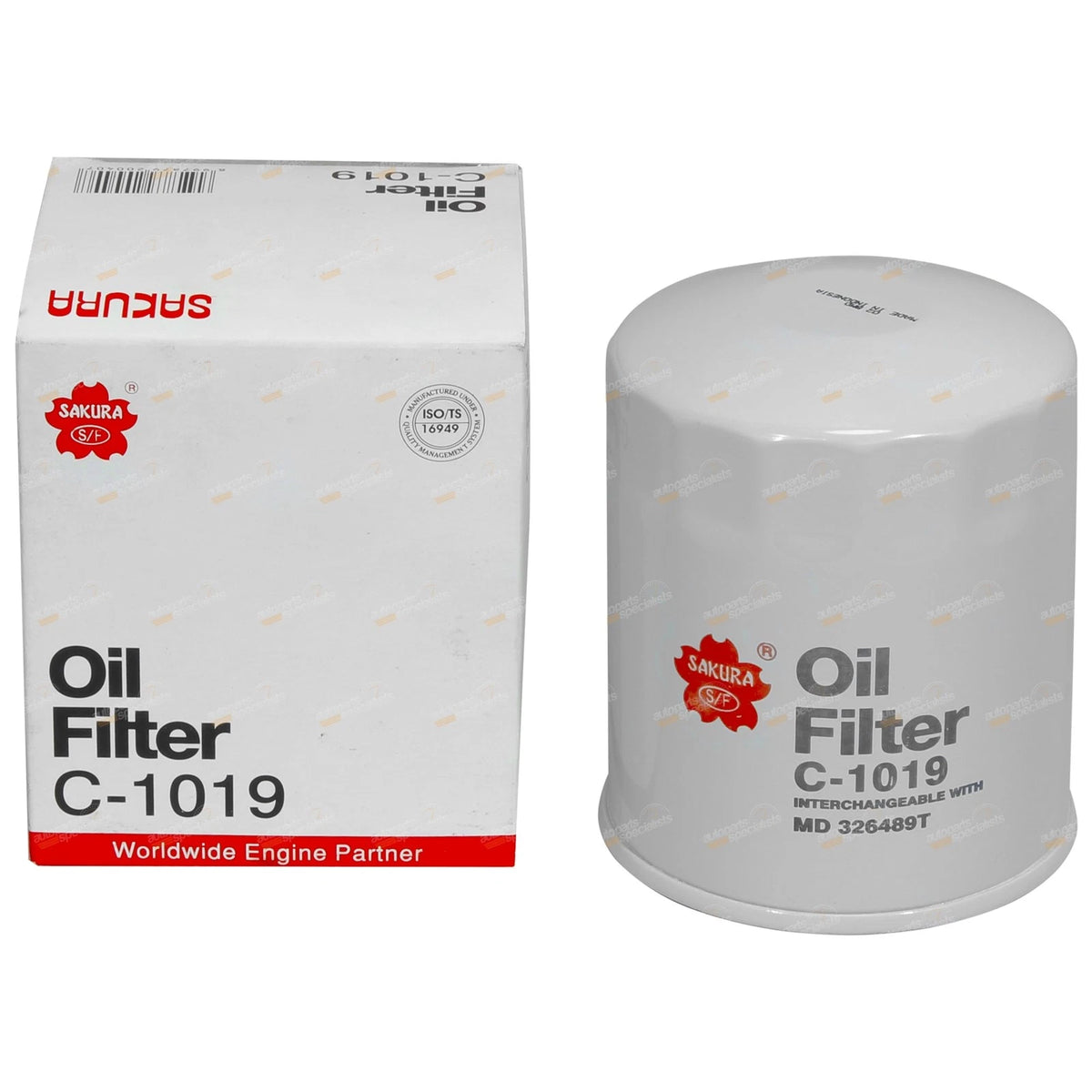 Engine Oil Filter for Triton ML MN 2.5L 4cyl 4D56Ti 4D56Ti-HP (2008–2015)