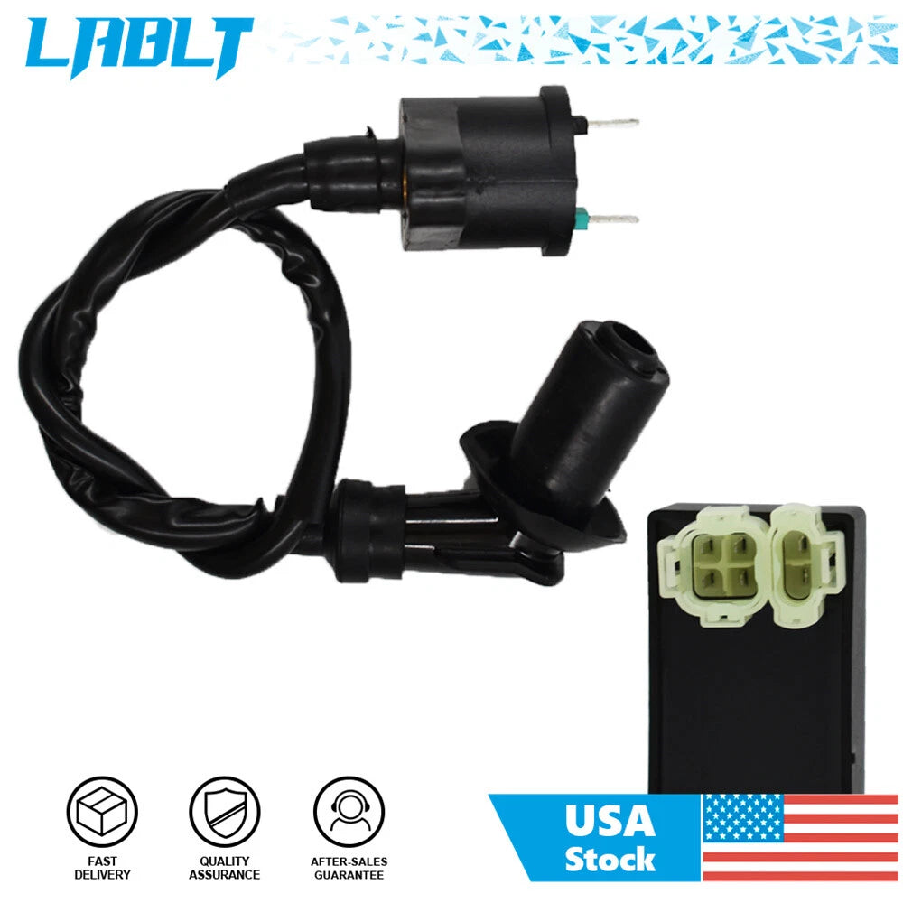 Ignition Coil & AC CDI Box for Honda TRX300 FourTrax 300 4x4 (1994–1997)