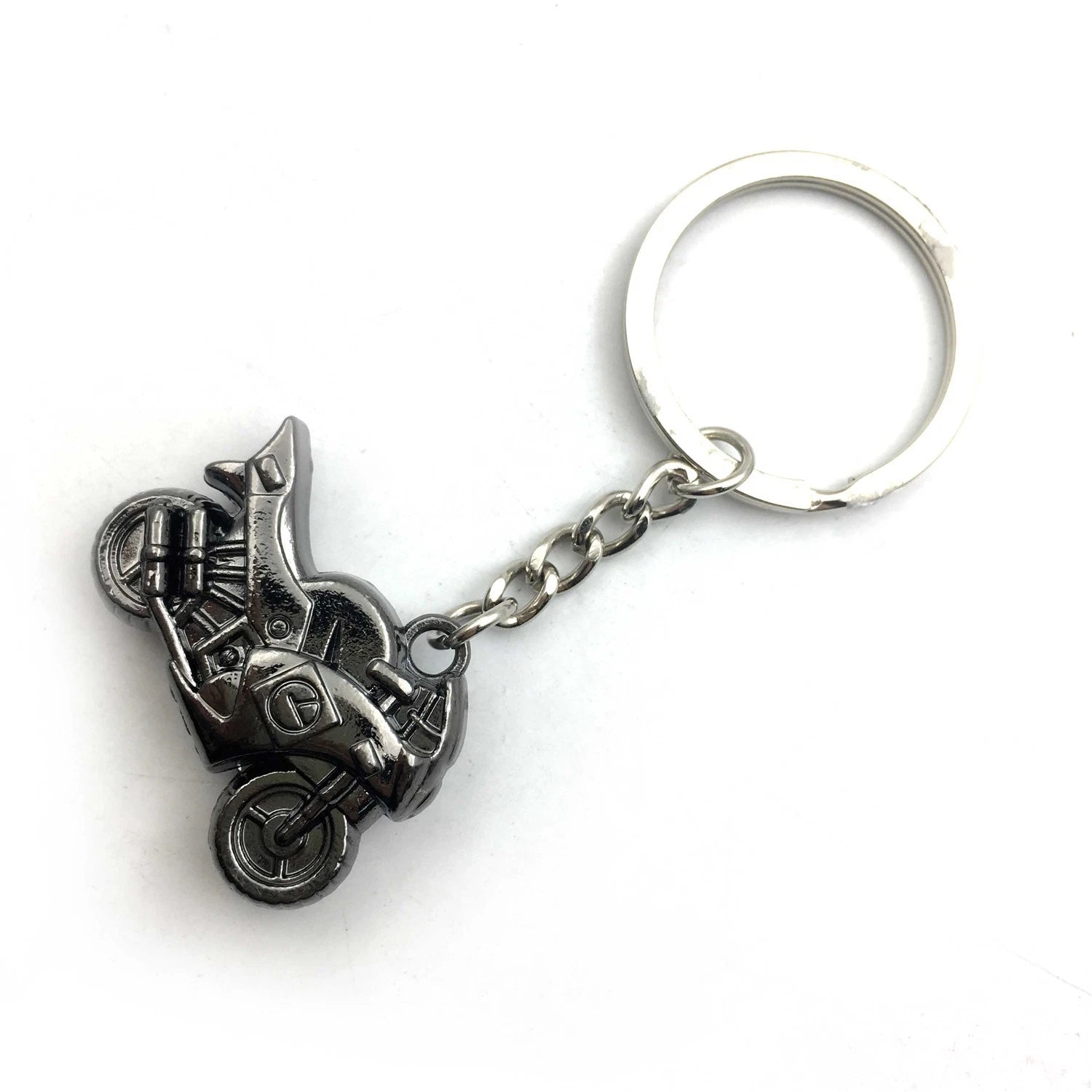 Metal Motorcycle Key Ring Keychain for Universal Use (All Years)