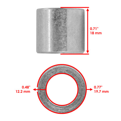 Rear Swing Arm Bushing Kit Replacement for Honda Foreman 500 TRX500 (2012–2013)