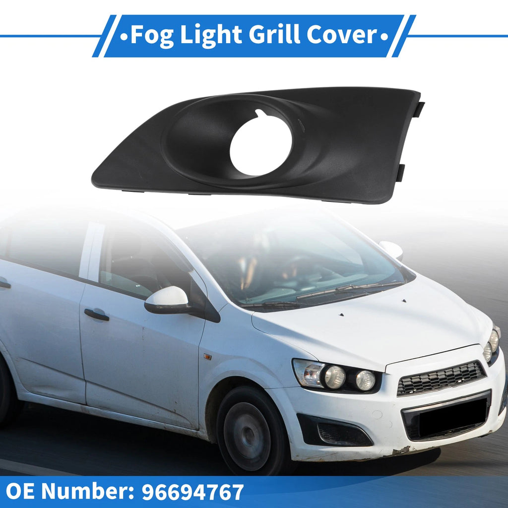 Front Left Fog Light Grill Replacement for Chevrolet Aveo (2011–2014)