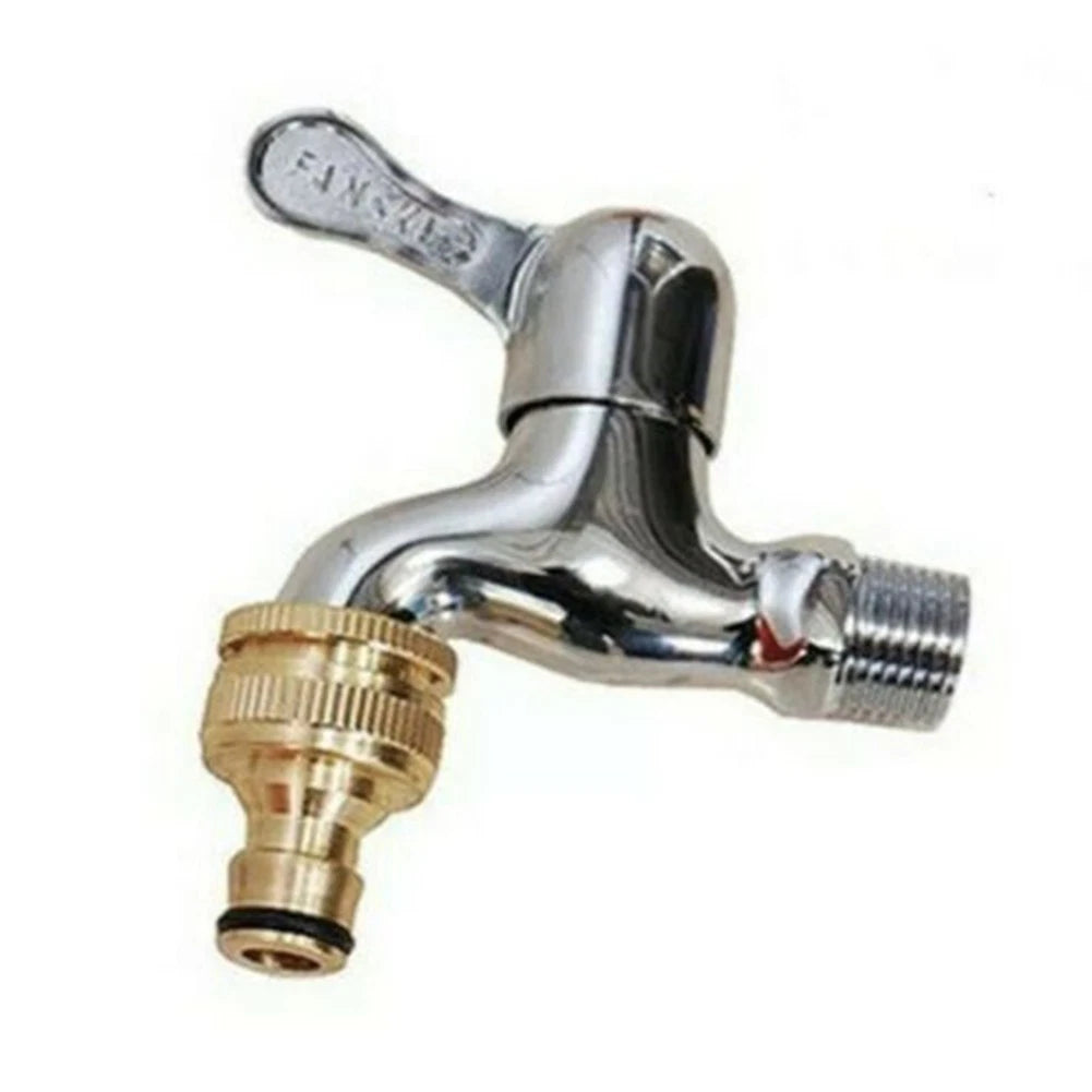 2X Solid Brass Quick Connectors for Gardening Essentials