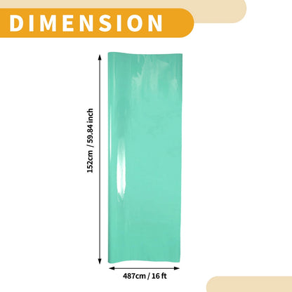 Turquoise Car Wrap Film for Universal Vehicles (487x152cm)