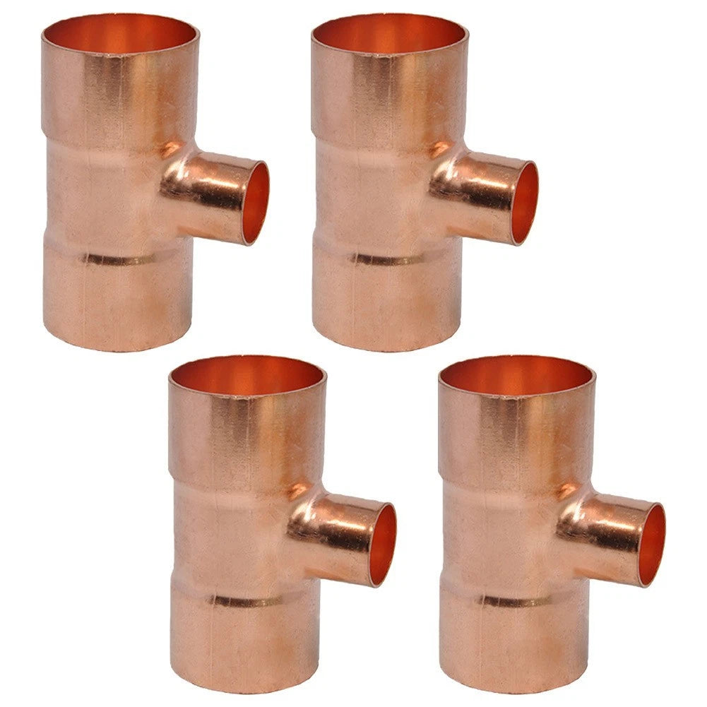 22x16x22MM Copper Reducing Tee for Cooling Systems (Cooling Systems)