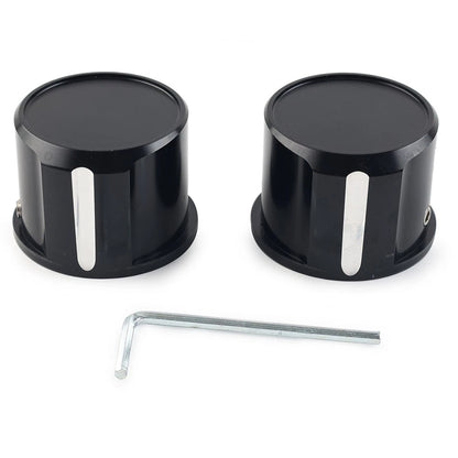 Front Axle Cap Nut Cover for Harley Dyna, Tri, Street Glide, Sportster 1200