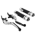 Folding Extendable Brake Clutch Levers for BMW S1000R/RR (2014–2023) Silver