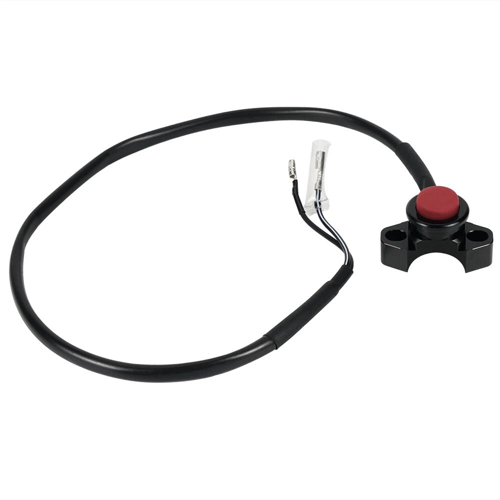 CNC Engine Stop Start Kill Switch Button Kit for Dirt Monkey Bike ATV